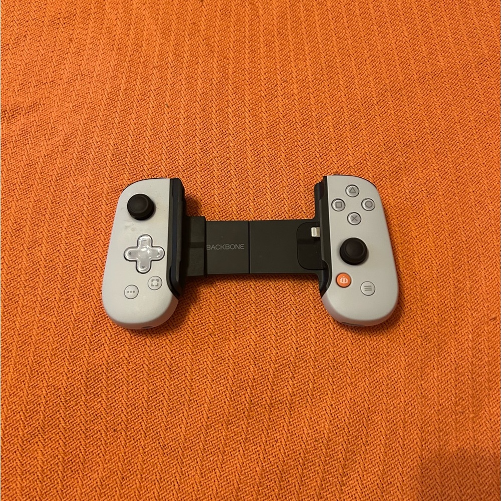 Backbone Gaming Controller in Gray and Black